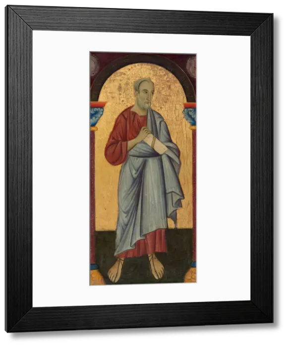 Framed Print : Saint John the Evangelist, c. 1272. Creator: Master of Saint Francis Framed Print : Saint John the Evangelist, c. 1272. Creator: Master of Saint Francis