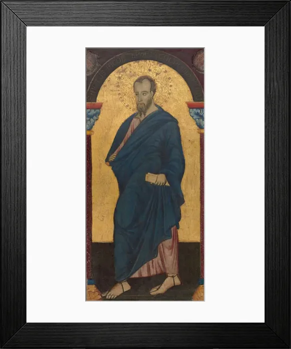 Framed Print : Saint James Minor, c. 1272. Creator: Master of Saint Francis Framed Print : Saint James Minor, c. 1272. Creator: Master of Saint Francis