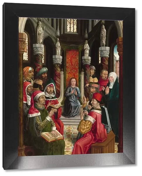 Christ among the Doctors, c. 1495 / 1497. Creator: Master of the Catholic Kings