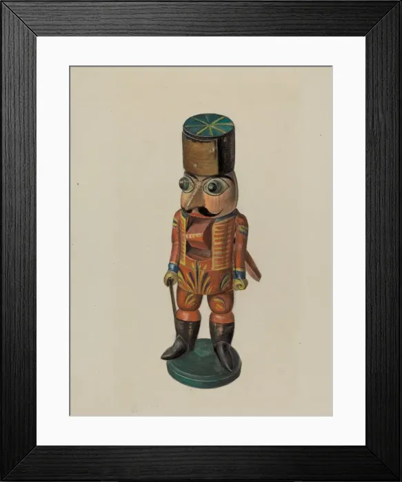 Framed Print : Nutcracker, c. 1941. Creator: Mina Lowry Framed Print : Nutcracker, c. 1941. Creator: Mina Lowry