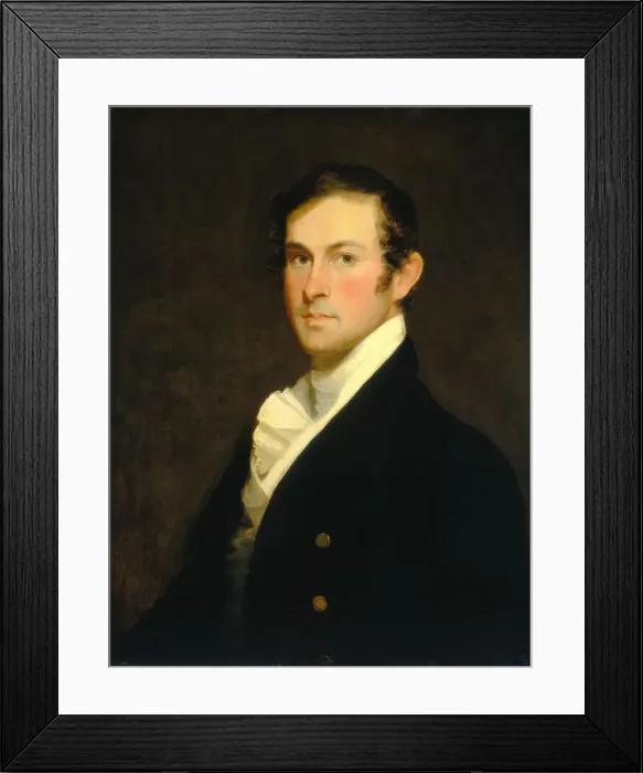 Framed Print : Augustus Fielding Hawkins, c. 1820. Creator: Matthew Harris Jouett Framed Print : Augustus Fielding Hawkins, c. 1820. Creator: Matthew Harris Jouett