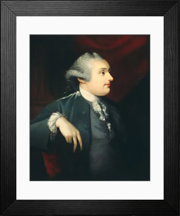 Framed Print : William Henry Cavendish Bentinck, 3rd Duke of Portland, c. 1774. Creator: Matthew Pratt