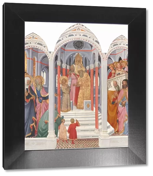 The Presentation of the Virgin in the Temple, 1398-1399. Creator: Paolo di Giovanni Fei