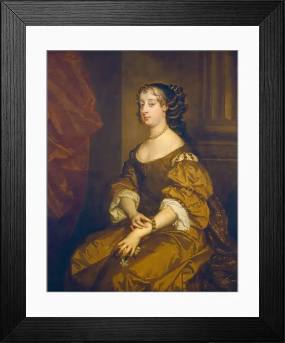 Framed Print : Barbara Villiers, Duchess of Cleveland, c. 1661-1665. Creators: Peter Lely Framed Print : Barbara Villiers, Duchess of Cleveland, c. 1661-1665. Creators: Peter Lely