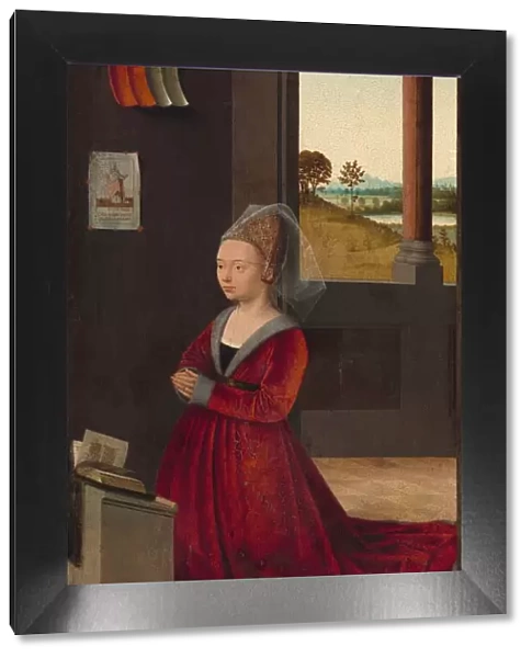 Portrait of a Female Donor, c. 1455. Creator: Petrus Christus