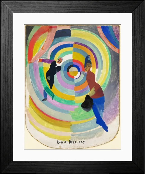 Framed Print : Political Drama, 1914. Creator: Robert Delaunay Framed Print : Political Drama, 1914. Creator: Robert Delaunay