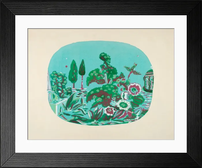 Framed Print : Bandbox Design, 1935 / 1942. Creator: Unknown Framed Print : Bandbox Design, 1935 / 1942. Creator: Unknown