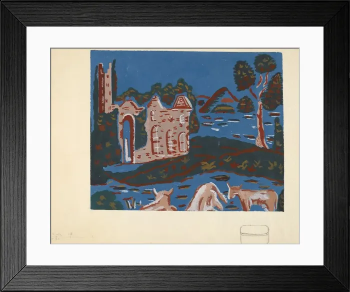 Framed Print : Bandbox Design, c. 1939. Creator: Unknown Framed Print : Bandbox Design, c. 1939. Creator: Unknown