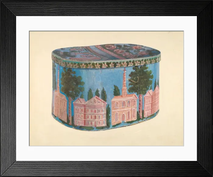 Framed Print : Bandbox, 1935 / 1942. Creator: Unknown Framed Print : Bandbox, 1935 / 1942. Creator: Unknown