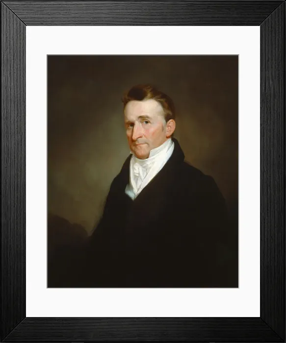 Framed Print : Eliphalet Terry, c. 1824. Creator: Samuel Finley Breese Morse Framed Print : Eliphalet Terry, c. 1824. Creator: Samuel Finley Breese Morse