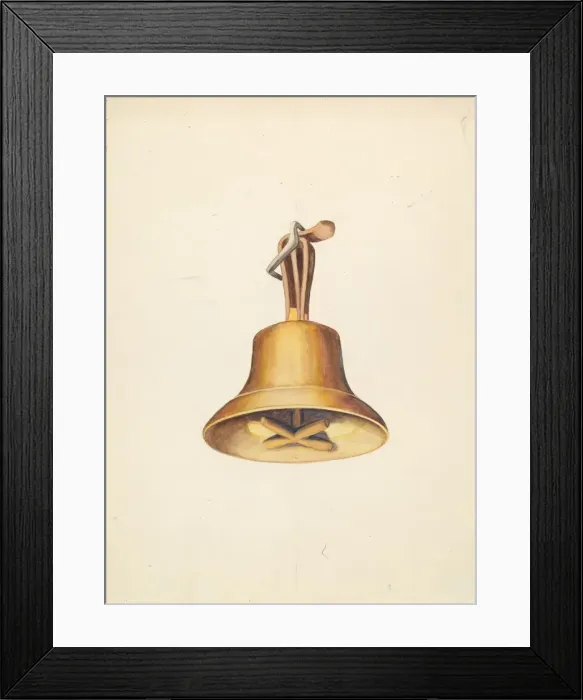 Framed Print : Bell, 1935 / 1942. Creator: Unknown Framed Print : Bell, 1935 / 1942. Creator: Unknown