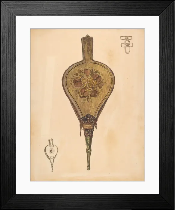 Framed Print : Bellows, 1935 / 1942. Creator: Unknown Framed Print : Bellows, 1935 / 1942. Creator: Unknown