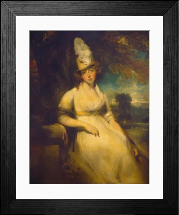 Framed Print : Mrs. Robert Blencowe, c. 1792. Creator: Thomas Lawrence Framed Print : Mrs. Robert Blencowe, c. 1792. Creator: Thomas Lawrence