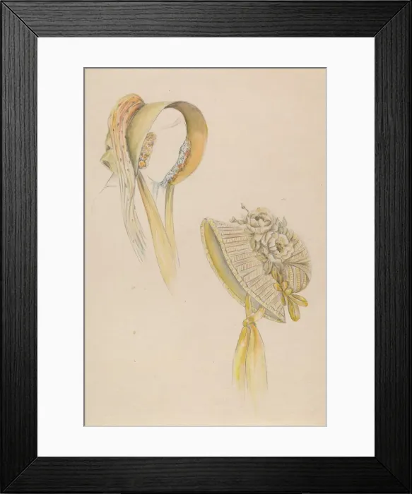 Framed Print : Bonnet, 1935 / 1942. Creator: Unknown Framed Print : Bonnet, 1935 / 1942. Creator: Unknown