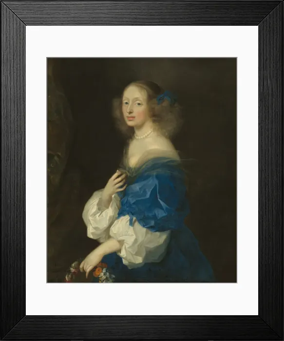 Framed Print : Countess Ebba Sparre, 1652 / 1653. Creator: Sebastien Bourdon Framed Print : Countess Ebba Sparre, 1652 / 1653. Creator: Sebastien Bourdon