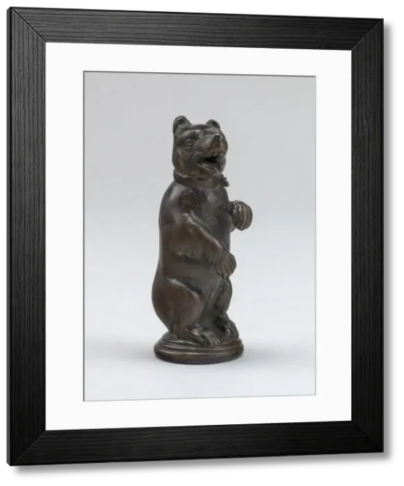 Framed Print : A Bear, second half 16th century. Creator: Unknown Framed Print : A Bear, second half 16th century. Creator: Unknown
