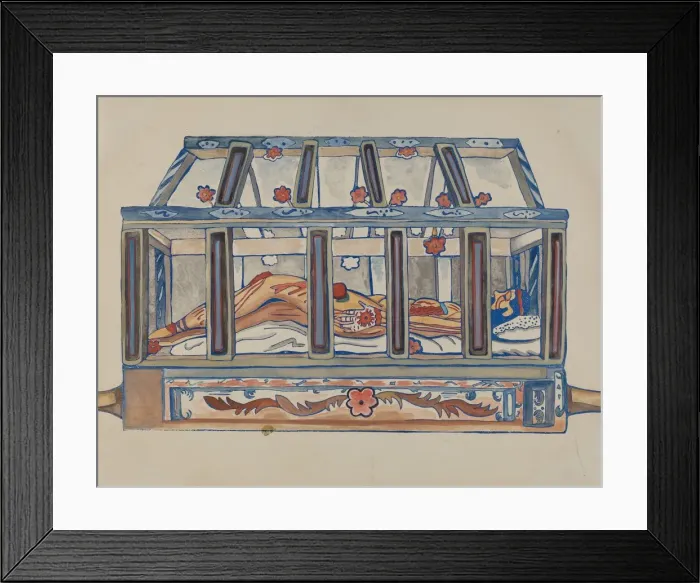 Framed Print : Bulto, 1935 / 1942. Creator: Unknown Framed Print : Bulto, 1935 / 1942. Creator: Unknown
