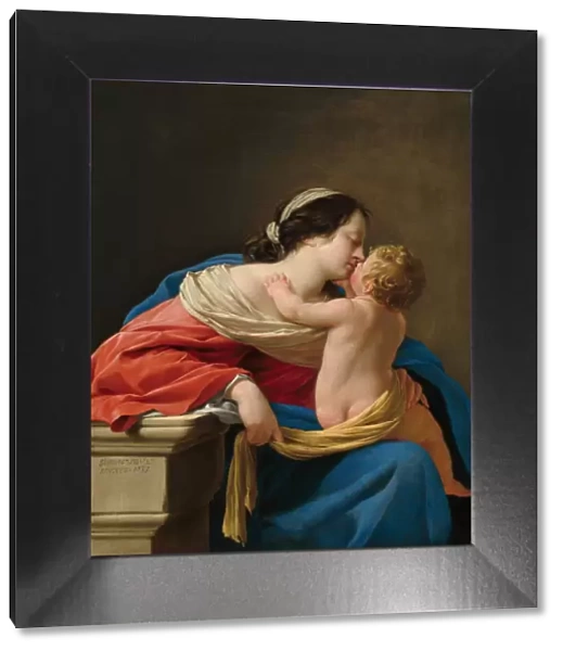 Madonna and Child, 1633. Creator: Simon Vouet