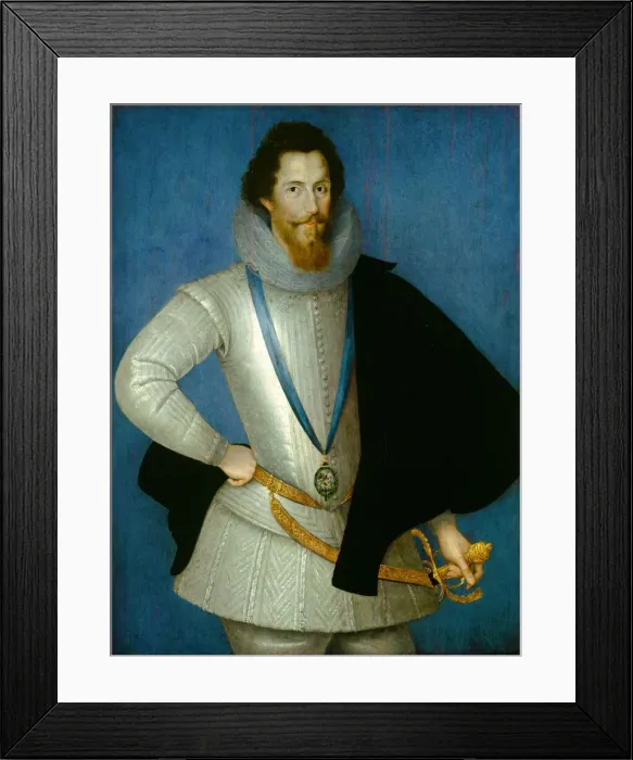 Framed Print : Robert Devereux, 2nd Earl of Essex, 1596 / 1601. Creator: Studio of Marcus Gheeraerts Framed Print : Robert Devereux, 2nd Earl of Essex, 1596 / 1601. Creator: Studio of Marcus Gheeraerts