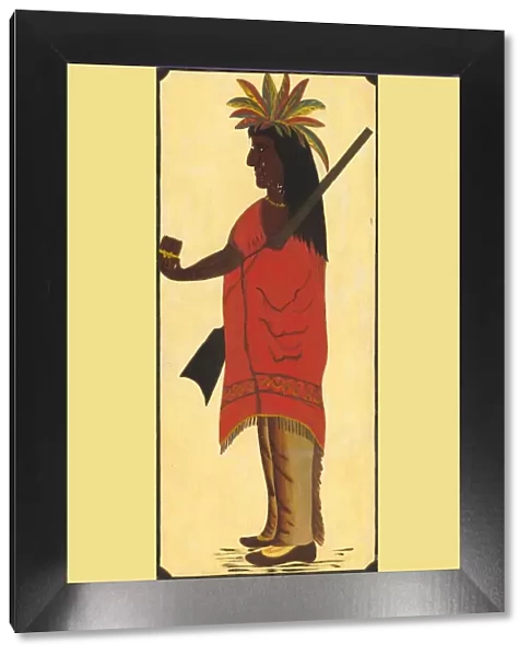 Indian Tobacco Shop Sign [obverse, Indian facing left], second half 19th century