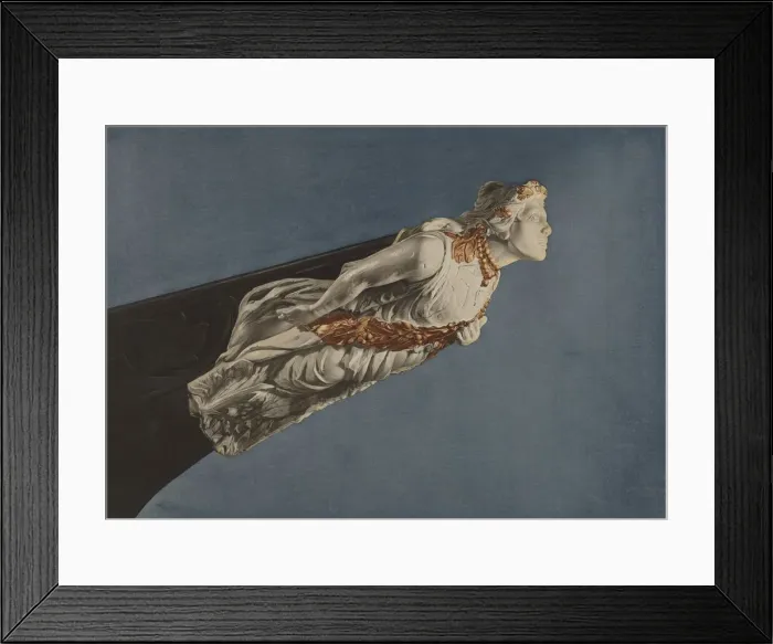 Framed Print : Figurehead, 1935 / 1942. Creator: Unknown Framed Print : Figurehead, 1935 / 1942. Creator: Unknown