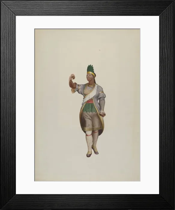 Framed Print : Indian Woman, 1935 / 1942. Creator: Unknown Framed Print : Indian Woman, 1935 / 1942. Creator: Unknown