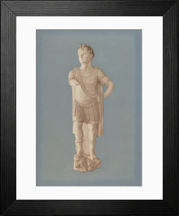 Framed Print : Figurehead: Julius Caesar, 1935 / 1942. Creator: Unknown Framed Print : Figurehead: Julius Caesar, 1935 / 1942. Creator: Unknown