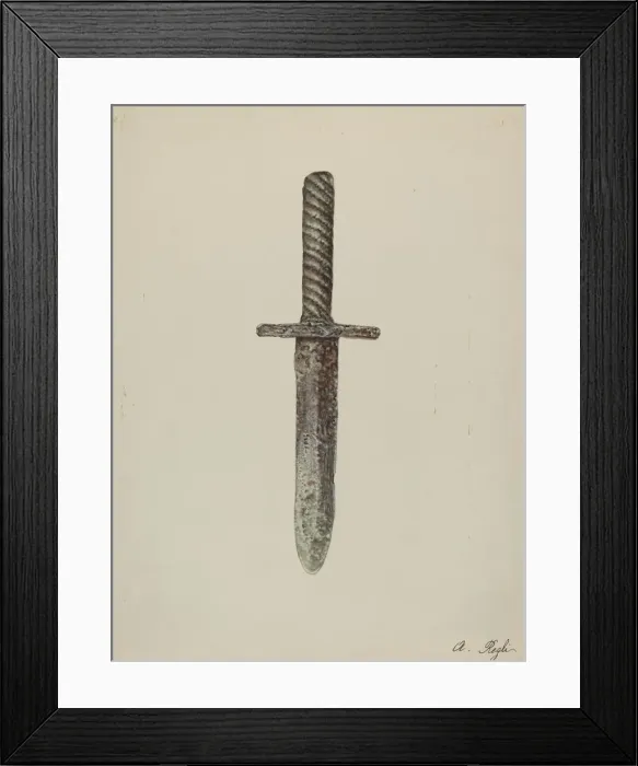 Framed Print : Dirk, 1935 / 1942. Creator: Unknown Framed Print : Dirk, 1935 / 1942. Creator: Unknown