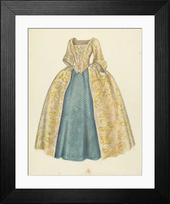 Framed Print : Dress, 1935 / 1942. Creator: Unknown Framed Print : Dress, 1935 / 1942. Creator: Unknown