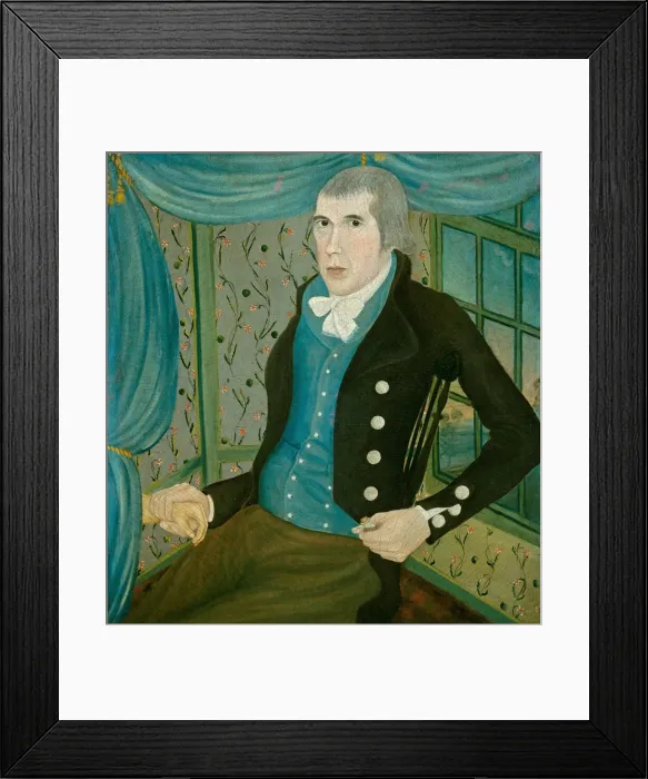 Framed Print : Dr. Philemon Tracy, c. 1790. Creator: Unknown Framed Print : Dr. Philemon Tracy, c. 1790. Creator: Unknown