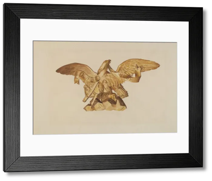 Framed Print : Eagle from USS Enterprise, 1935 / 1942. Creator: Unknown Framed Print : Eagle from USS Enterprise, 1935 / 1942. Creator: Unknown