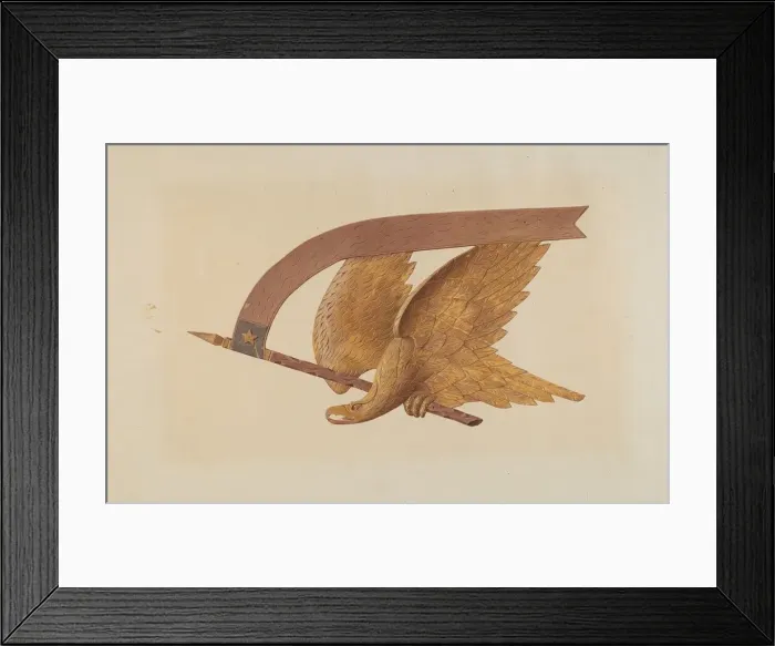 Framed Print : Eagle, 1935  /  1942. Creator: Unknown