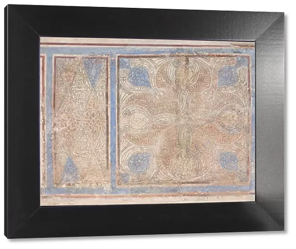 Painted Dado Panels, Iran, 9th century. Creator: Unknown