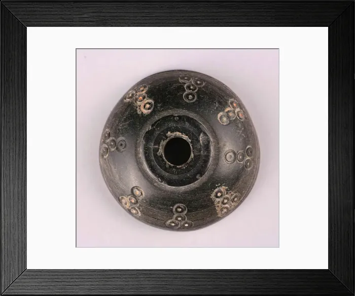 Framed Print : Button or Bead, Iran, 8th-10th century. Creator: Unknown Framed Print : Button or Bead, Iran, 8th-10th century. Creator: Unknown