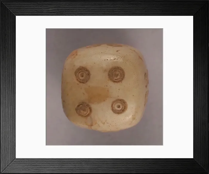 Framed Print : Dice, Iran, 9th-10th century. Creator: Unknown Framed Print : Dice, Iran, 9th-10th century. Creator: Unknown