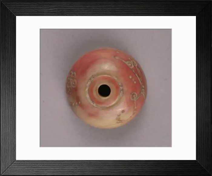 Framed Print : Spindle Whorl, Iran, 9th-10th century. Creator: Unknown Framed Print : Spindle Whorl, Iran, 9th-10th century. Creator: Unknown