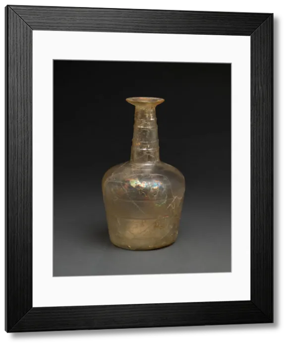 Framed Print : Flask, Iran, 9th century. Creator: Unknown Framed Print : Flask, Iran, 9th century. Creator: Unknown