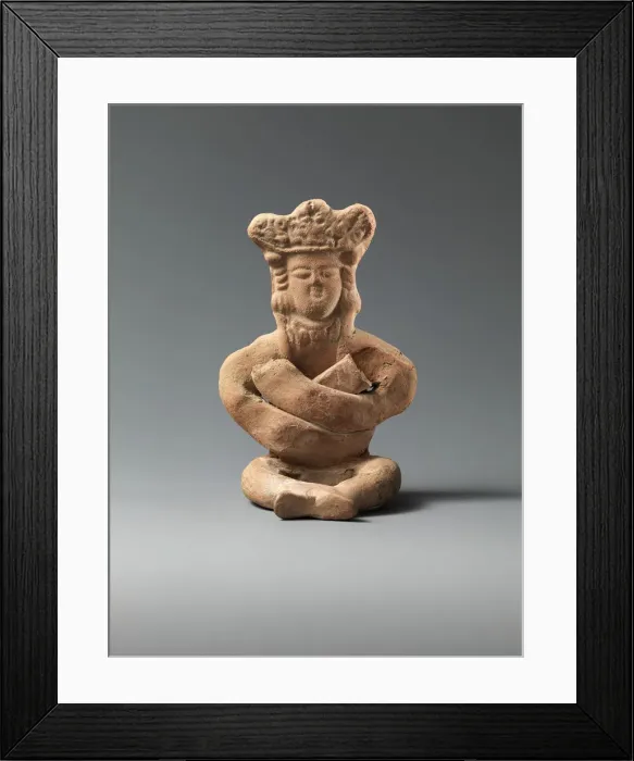 Framed Print : Figure, Iran or Iraq, 12th-13th century. Creator: Unknown Framed Print : Figure, Iran or Iraq, 12th-13th century. Creator: Unknown