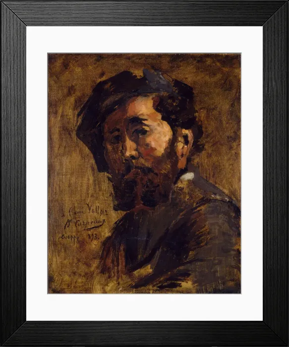 Framed Print : Portrait of Antoine Vollon (1833-1900), 1873. Creator: Jean-Baptiste Carpeaux Framed Print : Portrait of Antoine Vollon (1833-1900), 1873. Creator: Jean-Baptiste Carpeaux