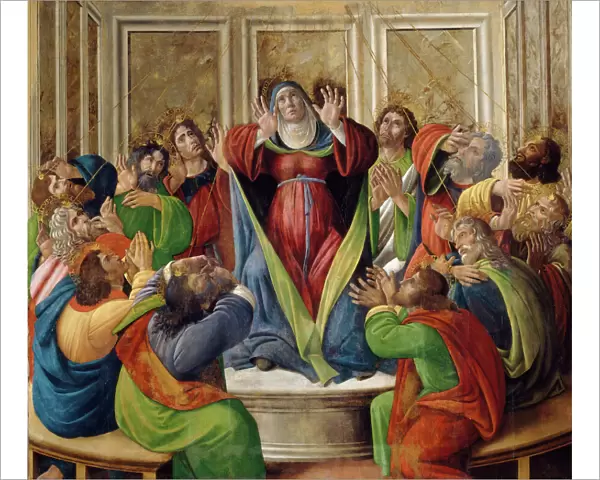 The Descent of the Holy Ghost, 1495-1505. Creators: Sandro Botticelli