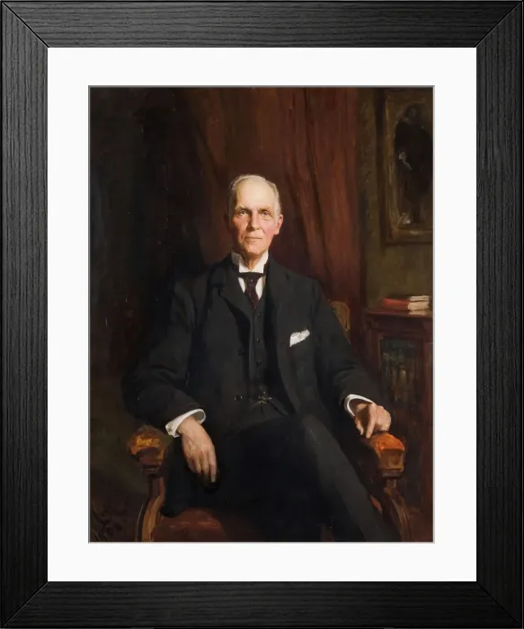 Framed Print : Portrait Of Sir Edward George Jenkinson (1836-1919), 1906. Creator: Hubert von Herkomer Framed Print : Portrait Of Sir Edward George Jenkinson (1836-1919), 1906. Creator: Hubert von Herkomer