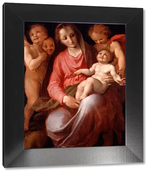 Madonna and Child with Infant St John, 1570. Creator: Tommaso Manzuoli