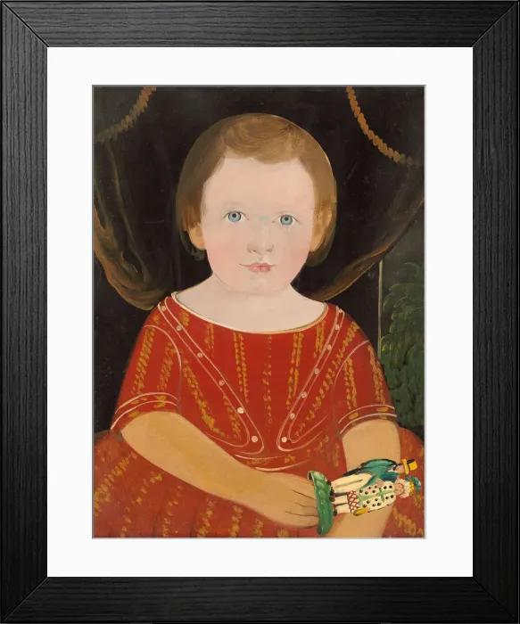 Framed Print : Master Cleeves, 1850. Creator: William Matthew Prior Framed Print : Master Cleeves, 1850. Creator: William Matthew Prior