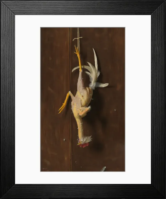Framed Print : Plucked Clean, 1882. Creator: William Michael Harnett Framed Print : Plucked Clean, 1882. Creator: William Michael Harnett