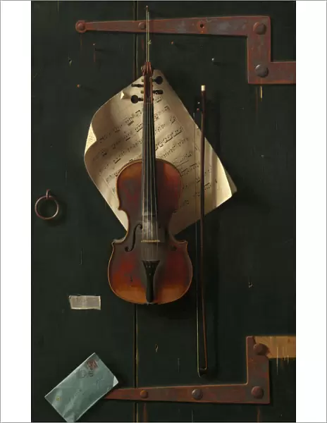 The Old Violin, 1886. Creator: William Michael Harnett
