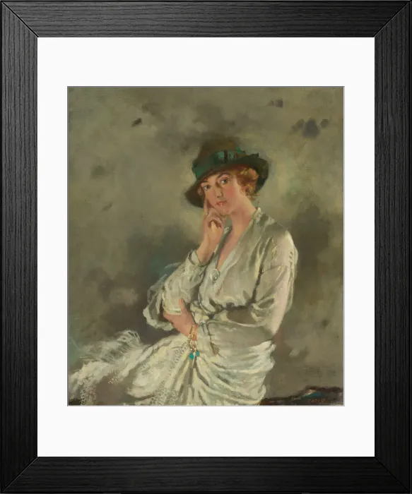 Framed Print : Mrs. Charles S. Carstairs, 1914. Creator: William Newenham Montague Orpen Framed Print : Mrs. Charles S. Carstairs, 1914. Creator: William Newenham Montague Orpen