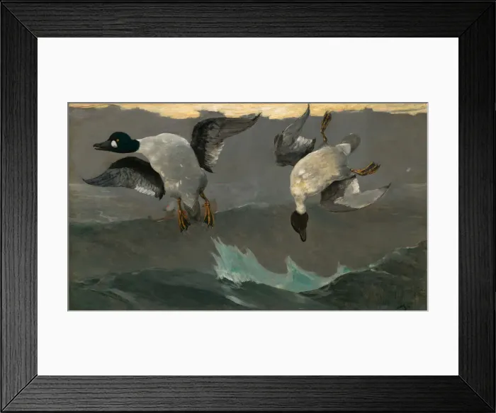 Framed Print : Right and Left, 1909. Creator: Winslow Homer Framed Print : Right and Left, 1909. Creator: Winslow Homer
