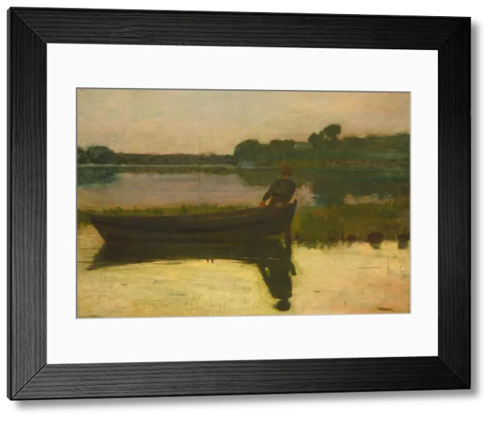 Framed Print : Sunset, c. 1875. Creator: Winslow Homer Framed Print : Sunset, c. 1875. Creator: Winslow Homer
