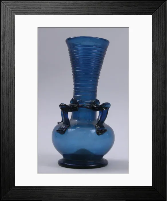Framed Print : Bottle with Four Handles, Iran, 19th century. Creator: Unknown Framed Print : Bottle with Four Handles, Iran, 19th century. Creator: Unknown