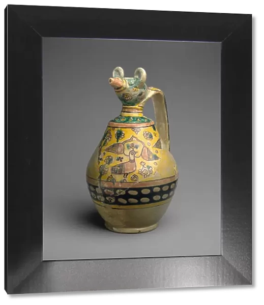 Animal-Spouted Pitcher, Iran, 9th-10th century. Creator: Unknown